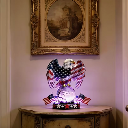 LibertyWing™ – Patriotic Eagle Lamp