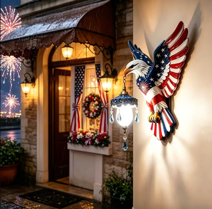 Liberty Sentinel™ – Patriotic Eagle Wall Lamp