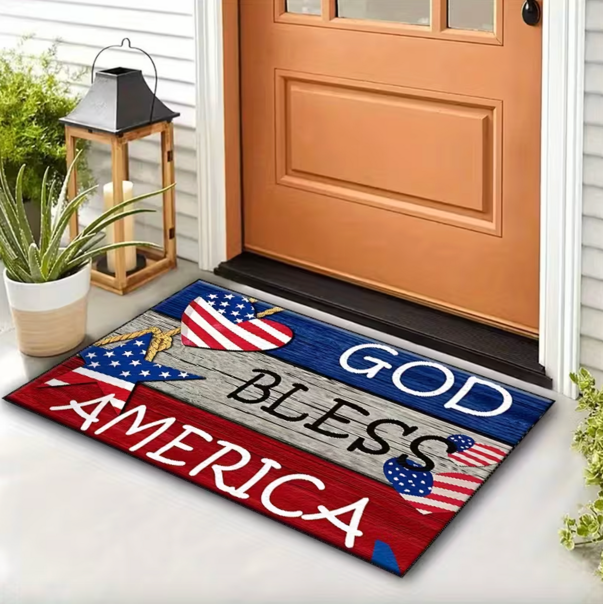 God Bless America™ Welcome Mat