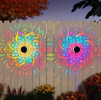 MandaraGlow™ – Solar Mandala Lantern Set