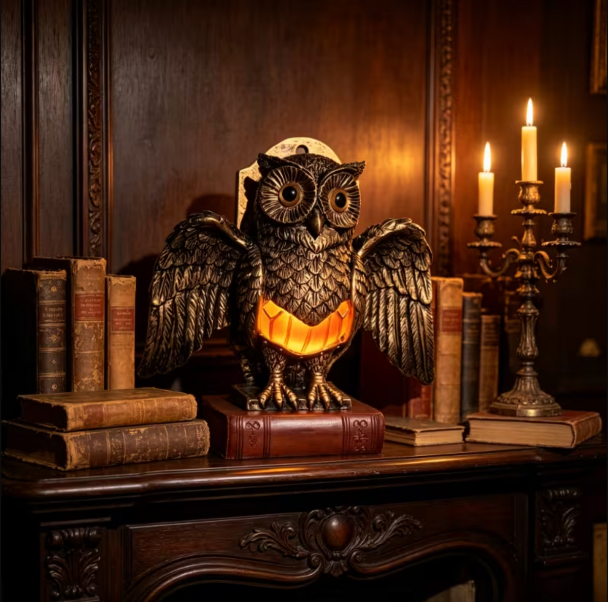 Noctowl™ – Vintage Owl Wall Lamp