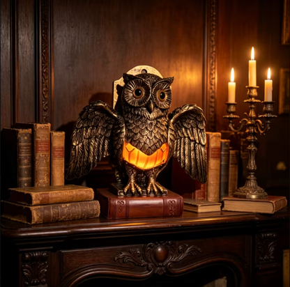 Noctowl™ – Vintage Owl Wall Lamp