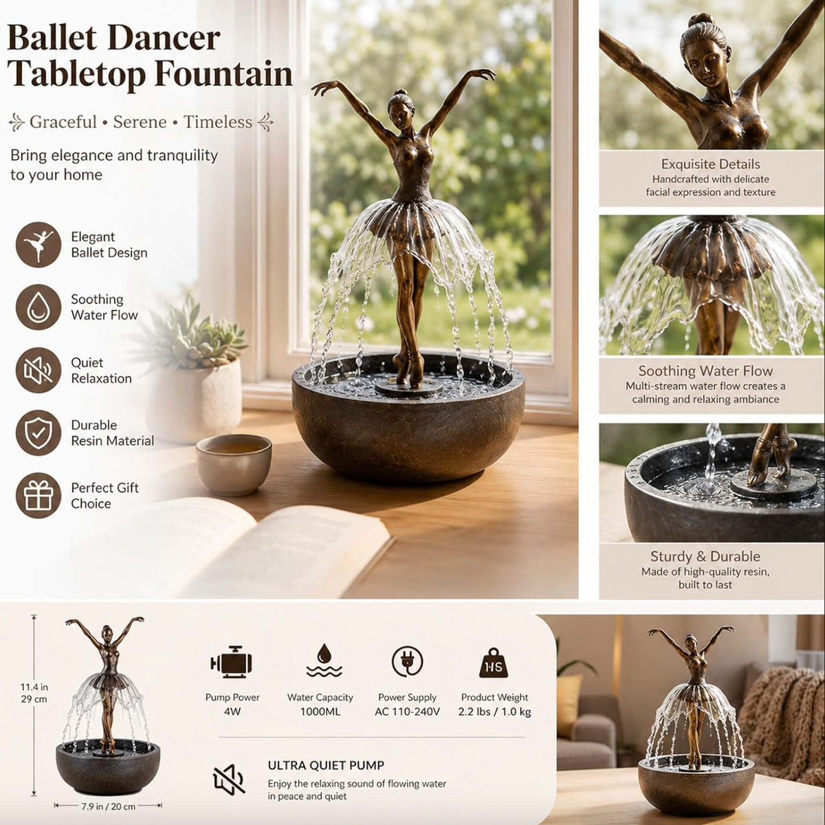 Pirouette™ - Dancing Fountain Speaker