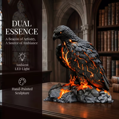Pyrewing™ – Molten Eagle Lamp