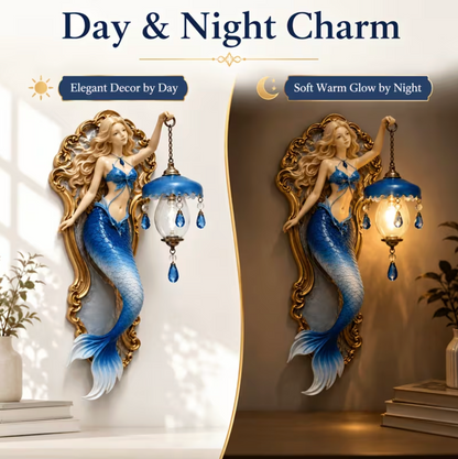 Azurea™ – Mermaid Crystal Wall Lamp