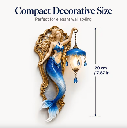 Azurea™ – Mermaid Crystal Wall Lamp