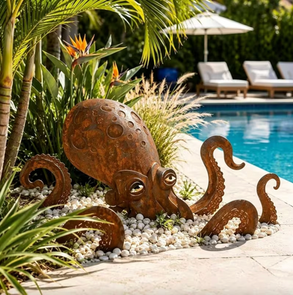 KrakenGarden™ – Mythic Octopus Sculpture