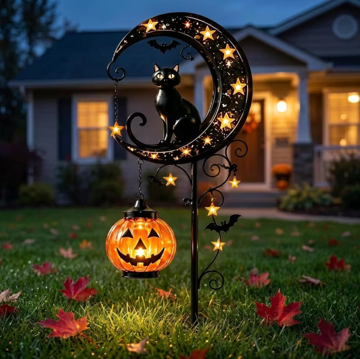 MoonWhisk™ – Halloween Garden Stake