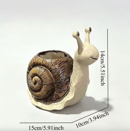 Shelby™ – Whimsical Snail Planter
