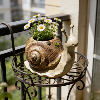 Shelby™ – Whimsical Snail Planter