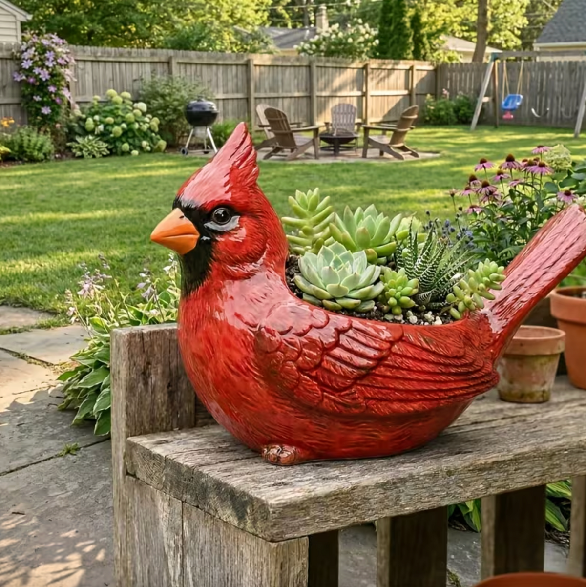 Redford™ – Cardinal Bird Planter