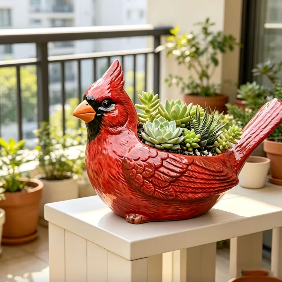 Redford™ – Cardinal Bird Planter