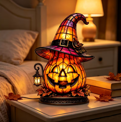Pumpkinella™ – Enchanted Witch Lamp