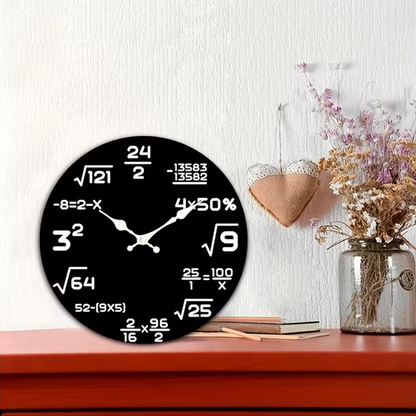 Math O’Clock™ – Equation Wall Clock