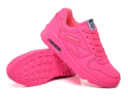 Women's Athletic Sneakers Lightweight Cushioned Walking Running Shoes with Air Cushion Support for Gym Fitness Workout