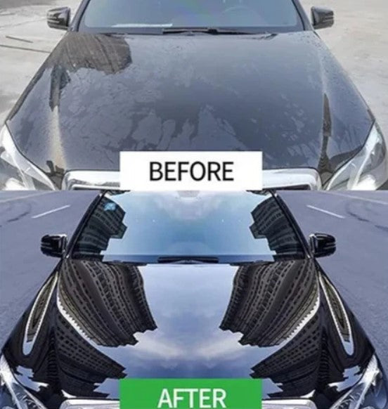 Nano Ceramic Auto Detailing Spray for Paint Protection & Shine – Hydrophobic Waterless Car Polish with UV Shield & Dust Repellent for Sedans