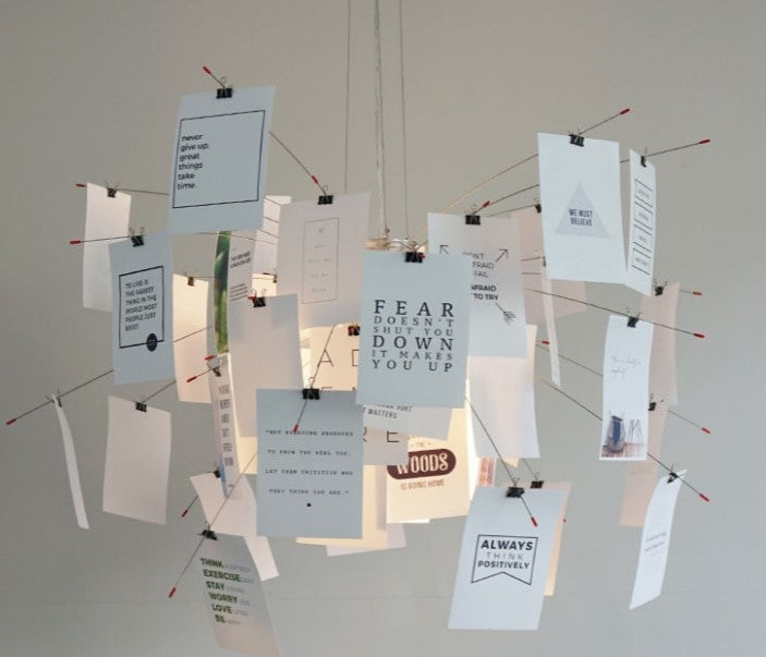 Ortekor Zettel | DIY Chandelier with Customizable Panels | Unique Indoor Lighting for Personalized Style