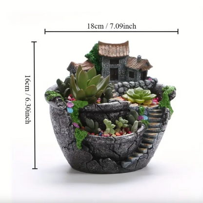 Courtyard Charm™ – Antique Architectural Flowerpot