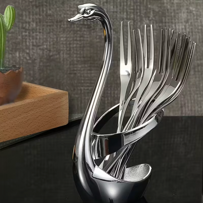 SilverSwan™ Elegant Cutlery Rack (Buy 1 Get 1 FREE)