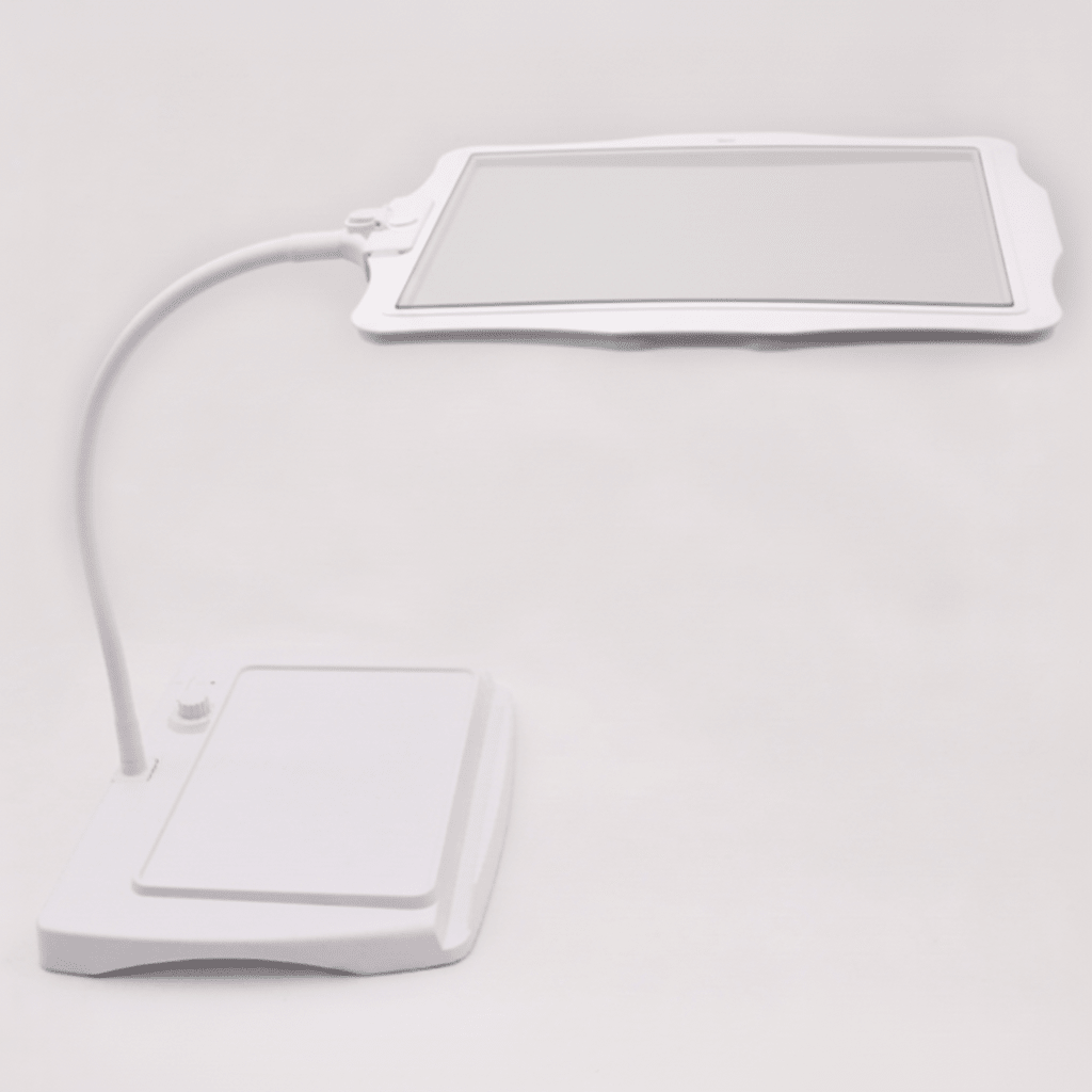 LED Task Light with 3X Magnifier and Adjustable Gooseneck Arm for Close-Up Work, Hobbies, Small Text, Electronics Repair, and Sewing Project