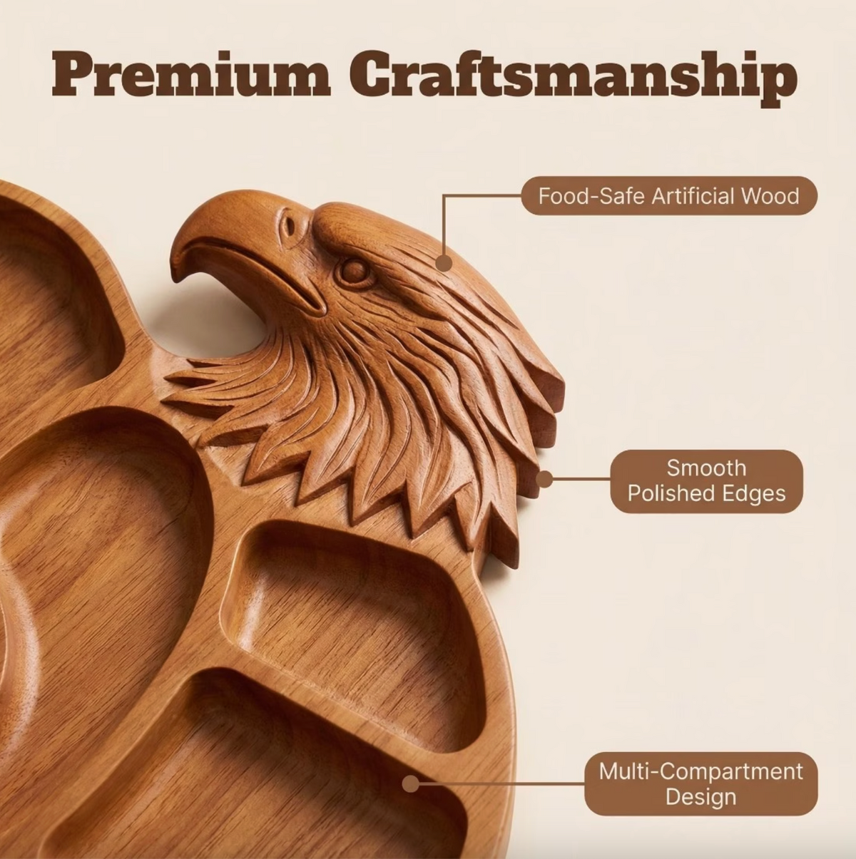 FreedomFeast™ – Eagle Charcuterie Board