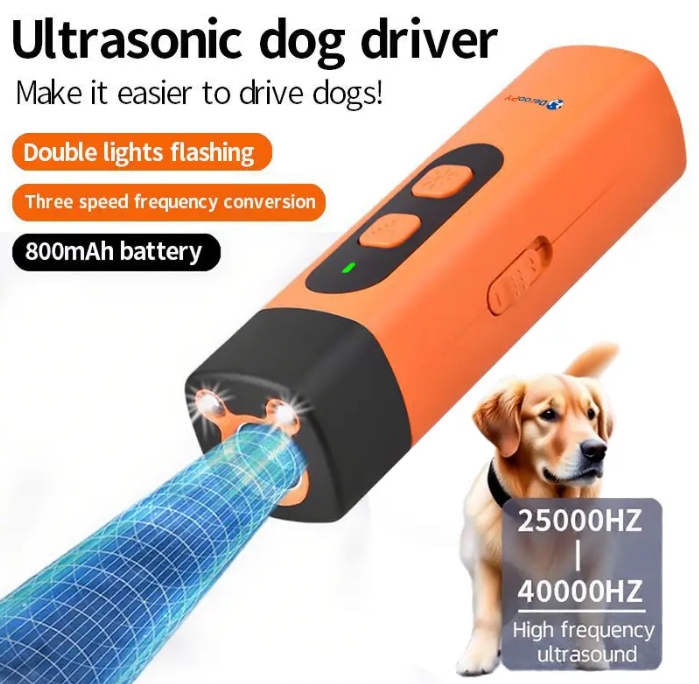 Ultrasonic Dog Training Device with 3 Modes for Barking Control and Behavior Correction