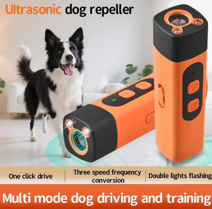 Ultrasonic Dog Training Device with 3 Modes for Barking Control and Behavior Correction