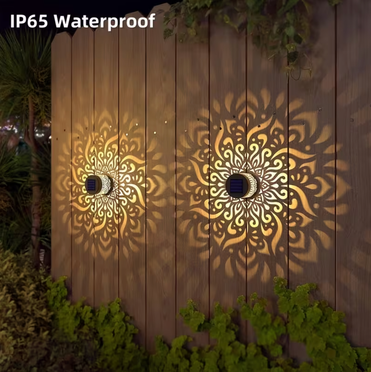 MandaraGlow™ – Solar Mandala Lantern Set