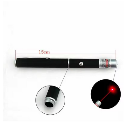 Precision Laser Pointer Pen for Presentations and Professional Use – 3 Beam Colors Available – Metal Construction – Up to 3,280 ft Range