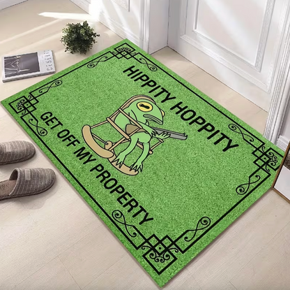 Hippity Hoppity™ – Funny Welcome Mat