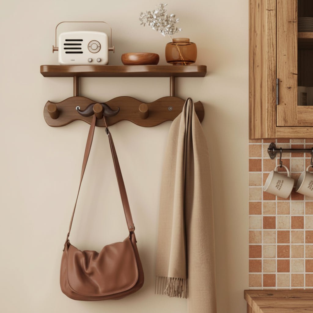 ORGANILIVA – Wall Hanger Rack for Tidy Home Organization