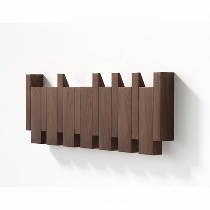 KEYNEST – Wall Mounted Coat Rack Folding Hook Organizer