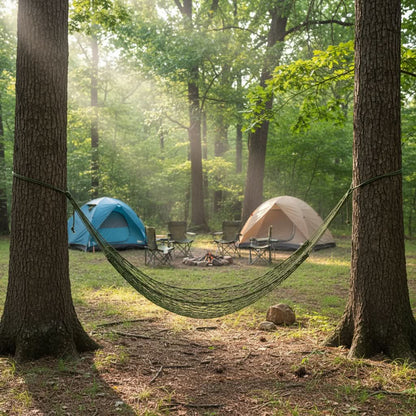 RELAXVAULT – Portable Hammock with Carry Bag for Easy Travel