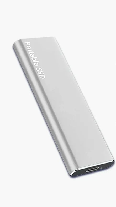 4TB USB-C External Hard Drive Slim Portable Storage Device for Mac PC Windows Laptop Desktop Backup Photos Videos Documents Files