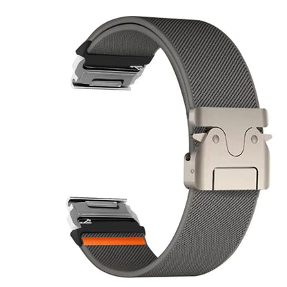 Tactical Nylon Watch Band for Active Smartwatches – Adjustable, Durable Wrist Strap in Multiple Widths – Compatible Replacement