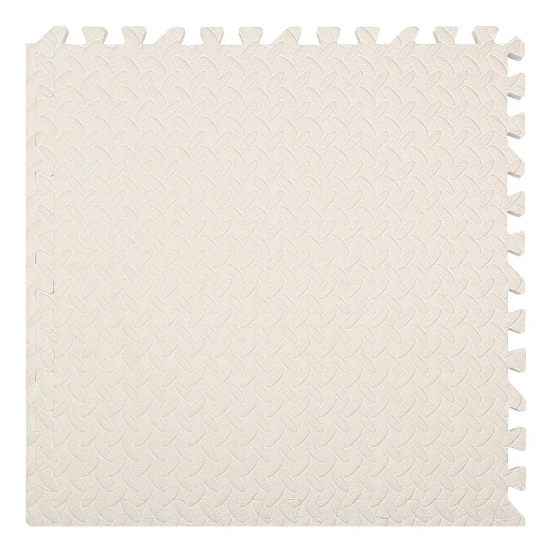 Interlocking Foam Floor Tiles 12x12 Inch Non-Slip Cushioned Baby Crawling Mat for Nursery Playroom Kids Activity Area Water-Resistant EVA Pu
