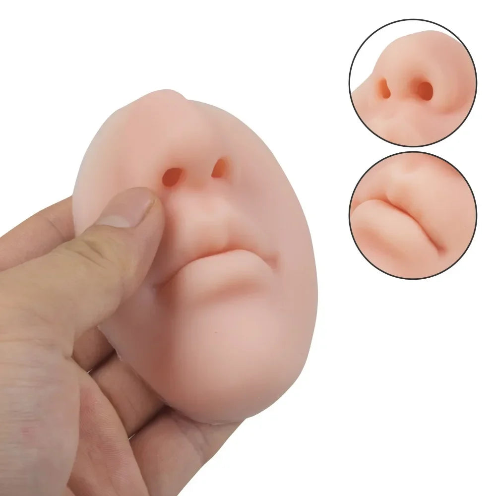 Silicone Nose Novelty Dispenser for Bathroom Pranks & Gag Gifts – Squeeze Fun Decor Wall Mount Joke Accessory for Kitchen Guest Surprise