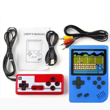 Handheld Gaming System with 400 Built-In Classic Games & 3-Inch Color Screen for Kids & Adults