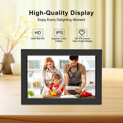 Memora | WiFi Digital Photo Frame with 25.6 cm IPS HD Touchscreen | Instant Sharing for Cherished Memories