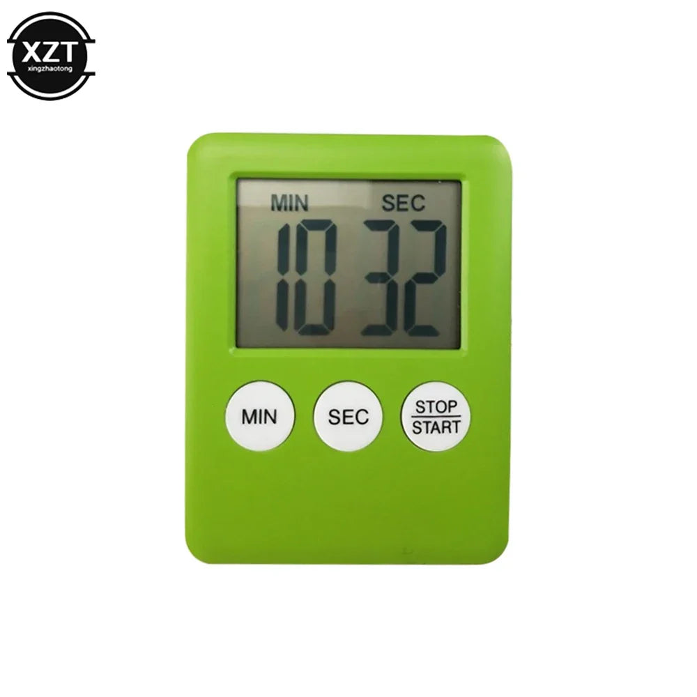 Countdown Timer Magnetic LCD 2.8 Inch Screen Alarm Clock Home Office Study Workout Productivity Tool Kitchen Baking Cooking Interval Trainin