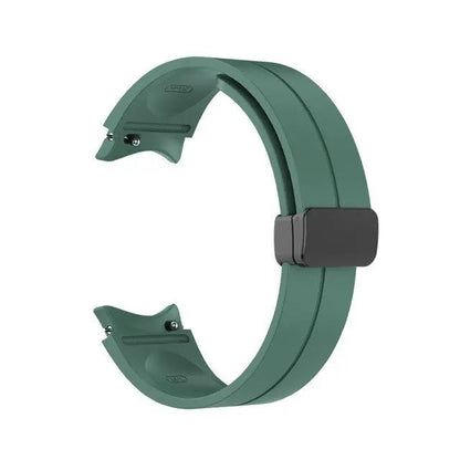 Silicone Sport Strap for Samsung Galaxy Watch 4, 5, 6 – Adjustable Quick-Release Wristband, Sweat-Resistant & Waterproof, Multiple Colors