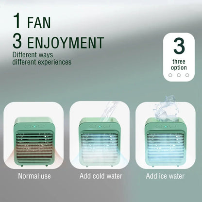 Creston Portable Fan - 3-in-1 USB Battery Operated with Humidification