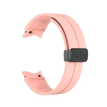 Silicone Sport Strap for Samsung Galaxy Watch 4, 5, 6 – Adjustable Quick-Release Wristband, Sweat-Resistant & Waterproof, Multiple Colors