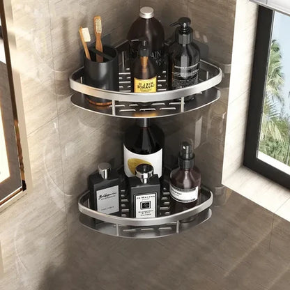 Self-Adhesive Bathroom Shelf | No Drilling & Stainless Steel