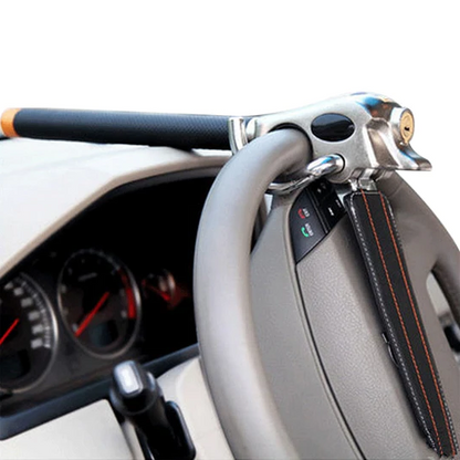 Car Steering Wheel Lock for Trucks and SUVs, Vehicle Steering Lock with Three Direction Design, Car Anti Theft Device