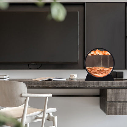 Serenitas | Sand Art Motion Frame with Unique Designs | Tranquil Decor for Mindful Spaces