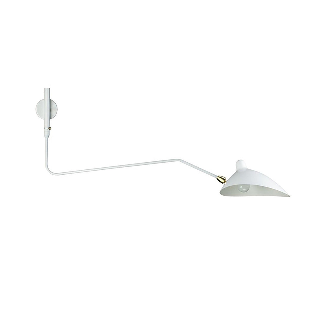 Articulating Wall Lamp with Extending Arm 47-55 Inches Aluminum LED Fixture for Bedroom Reading Nook Living Room Hallway Accent Lighting Ind