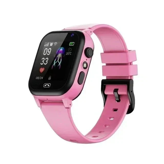 Kids GPS Smartwatch with Video Calling and Real-Time Location Tracking for Parents, Emergency SOS Button, 13 MP Camera, Activity Tracker