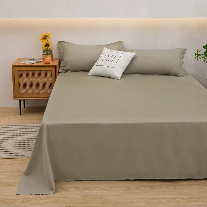 100% Linen Duvet Cover Set – Temperature-Regulating Breathable Bedding for All Seasons – Twin Full Queen King – Light Green White Blue Red