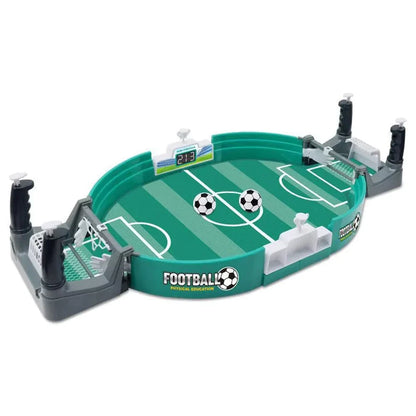 Desktop Foosball Set Compact Family Action Game for Kids & Adults Recreation Room Fun